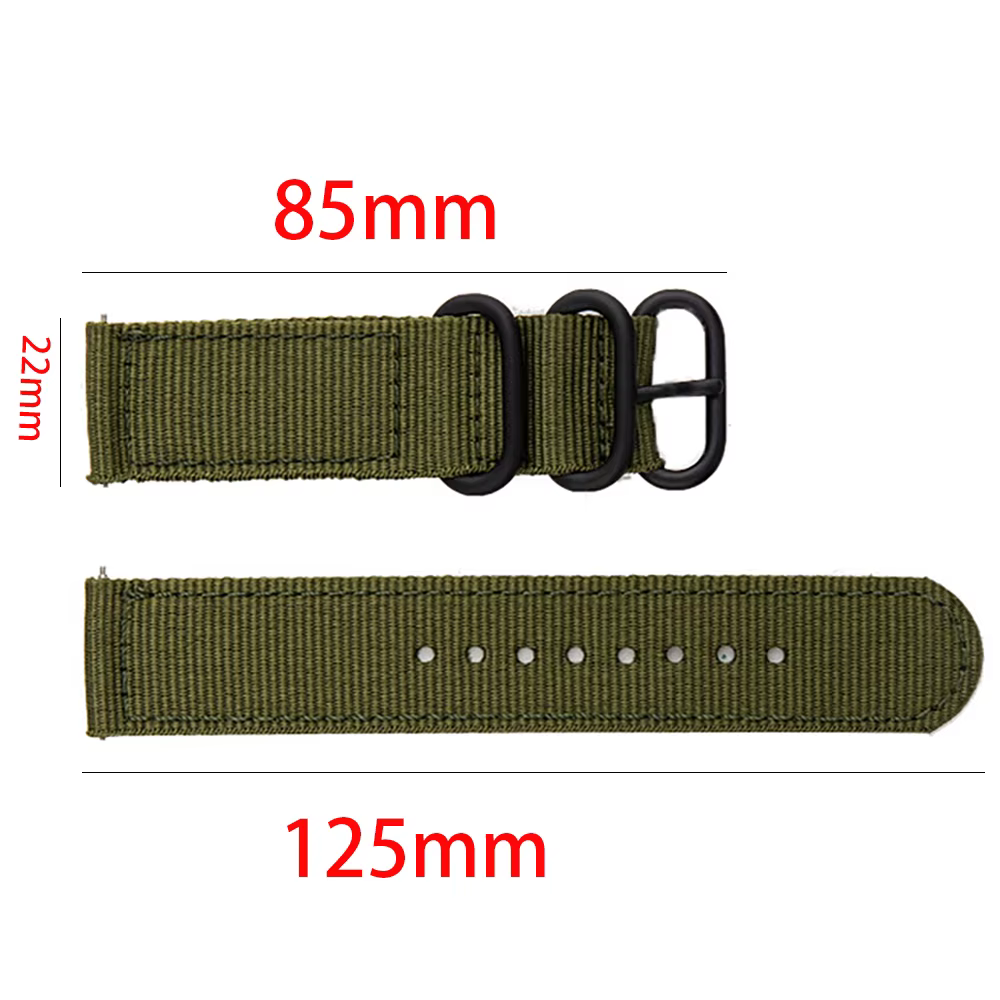 Bracelet de montre intelligente en Nylon pour Garmin Venu 3S