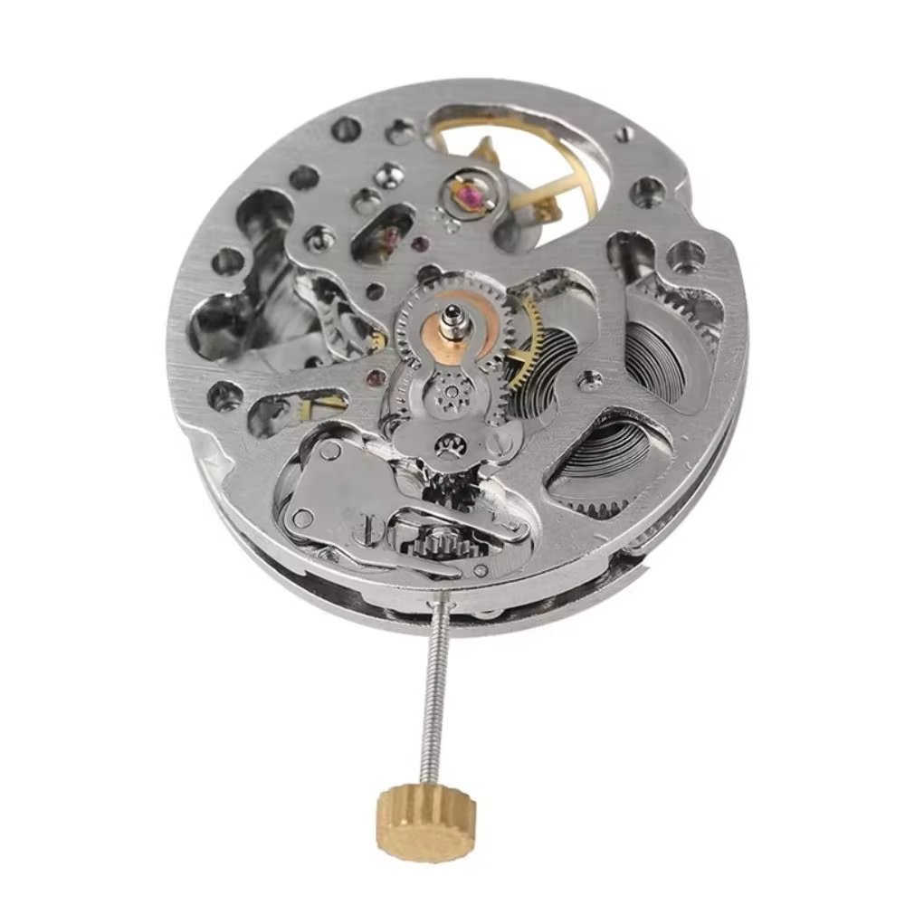 Mouvement de montre blanc