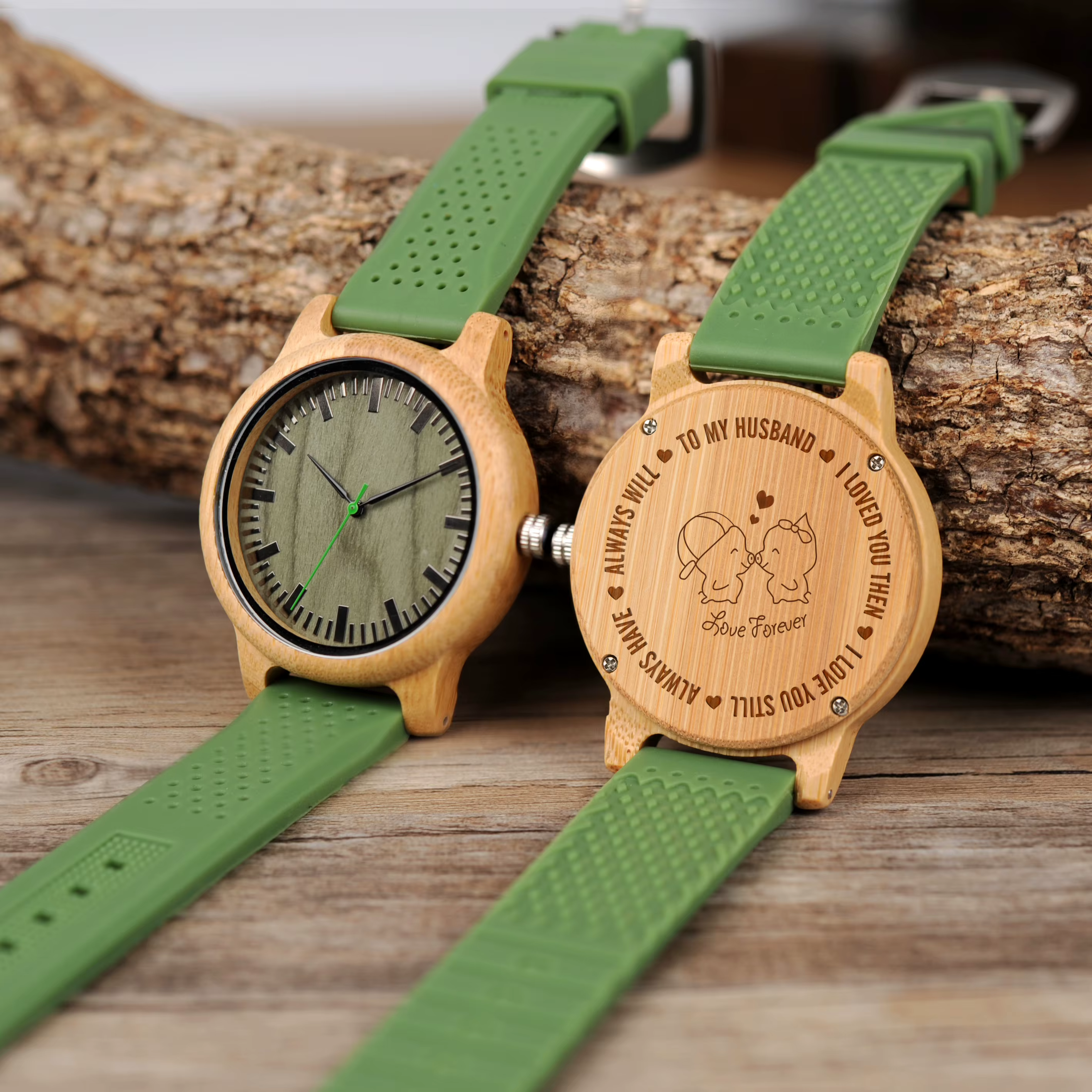 Montre créative avec design et logo personnels