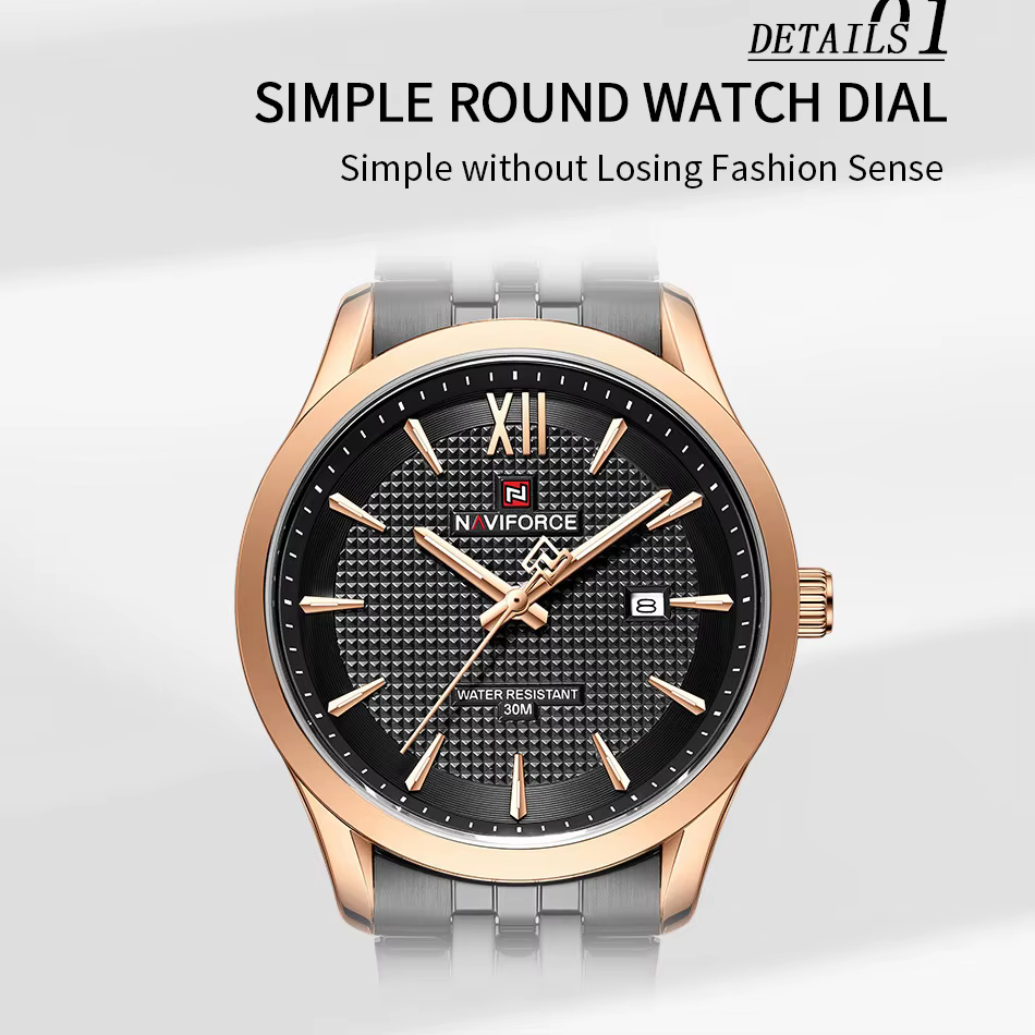 NAVIFORCE Nouvelle montre de sport de luxe pour homme