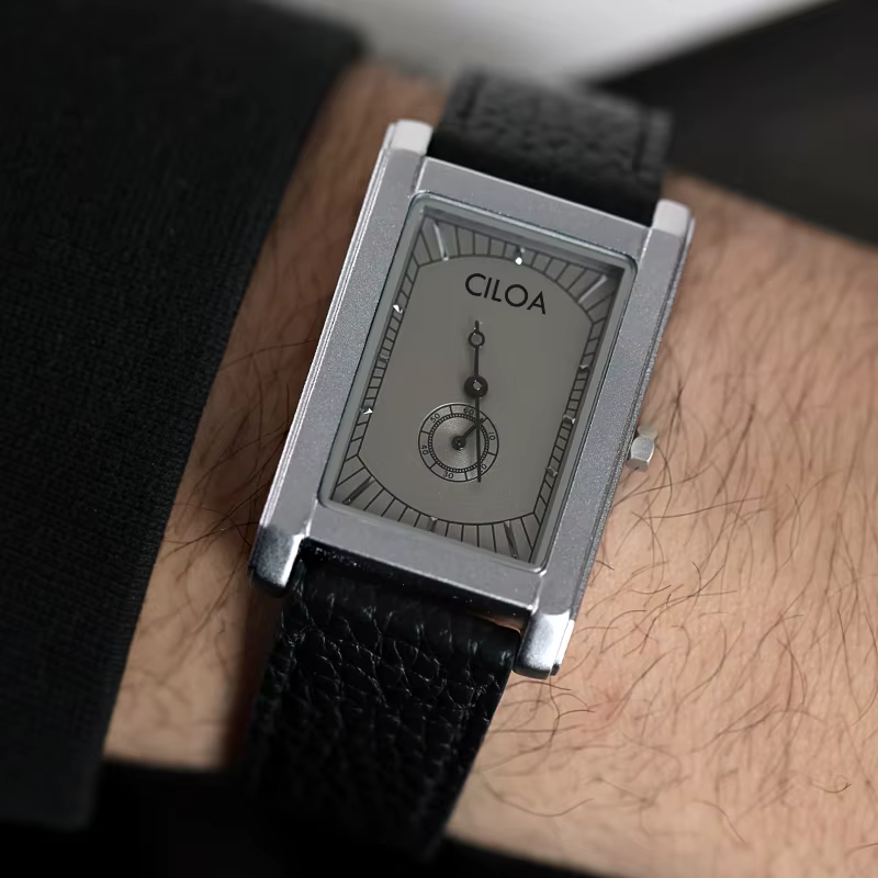 Tank carré marques de luxe montres pour homme quartz montre vintage hommes mouvement automatique mécanique mâle cadeaux