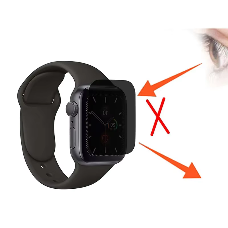 Protecteur d'écran de confidentialité pour Apple Watch