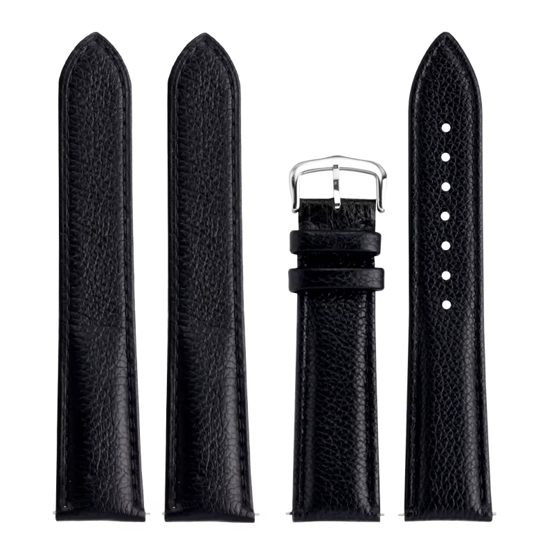 Bracelet de montre en cuir véritable
