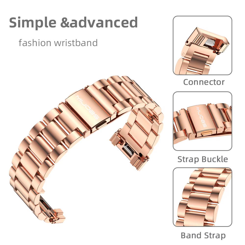 Bracelet en métal pour Xiaomi Mi Band 7 Pro