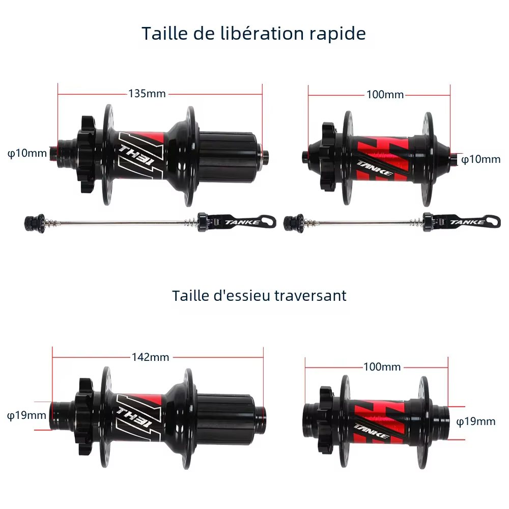 Roulement scellé de moyeu TANKE-MTB