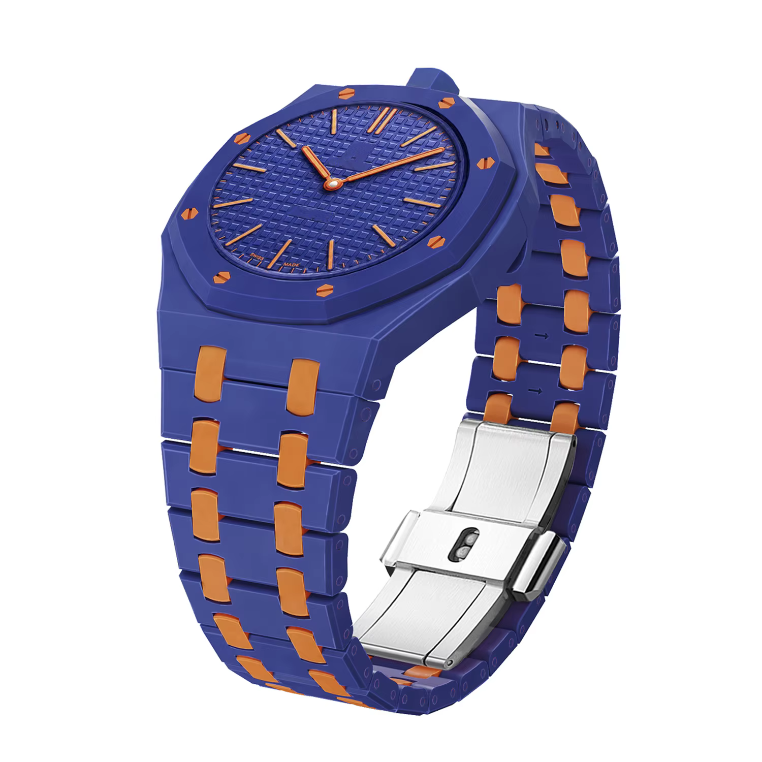 Bracelet en céramique pour Swatch X AP Royal Pop