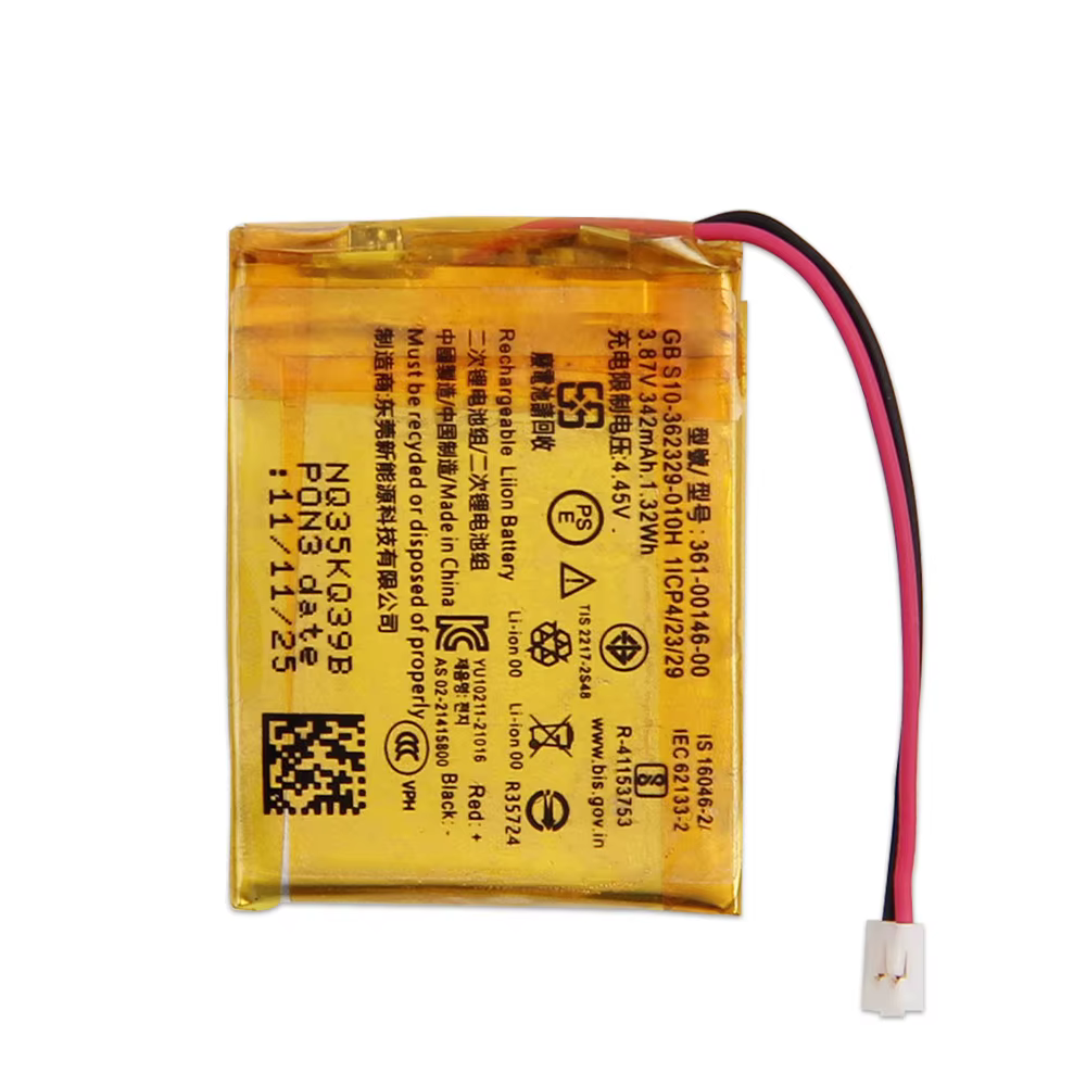 Nouvelle batterie de remplacement pour montre connectée Garmin Forerunner 955 955 Solar Fenix7 Epix Pro MARQGen 2 MARQ2 361-00146-00 342mAh