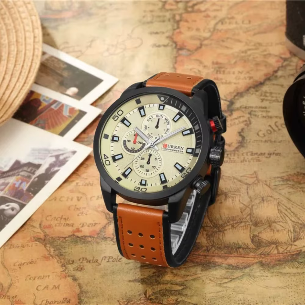 Montre élégante CURREN 8250 pour homme