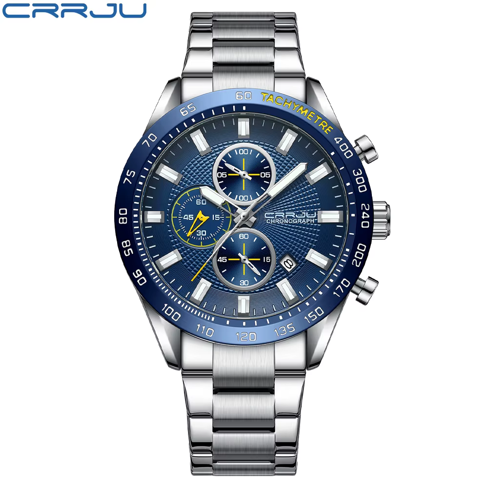 CRRJU – montre-bracelet de sport pour hommes