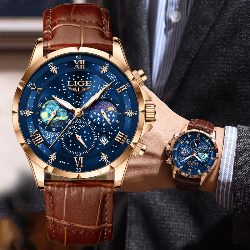 Nouvelles montres LIGE pour hommes