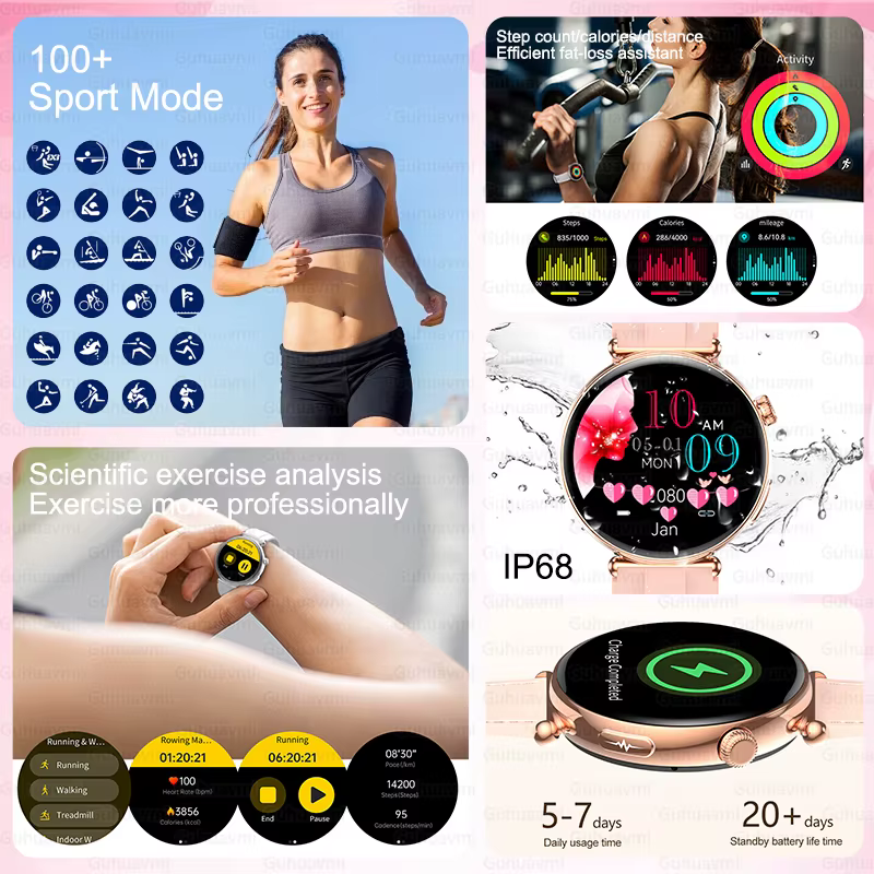 Nouvelle montre connectée 2026 pour femmes