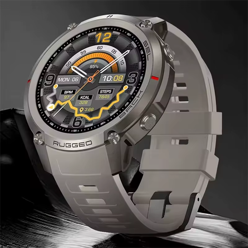 Montre connectée AMOLED avec GPS 6 satellites mondial