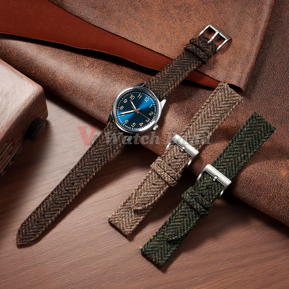 Bracelet tissé à dégagement rapide pour Omega pour Seiko