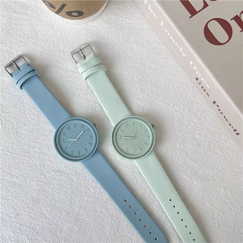 Makaron-Montre à Quartz pour Femme