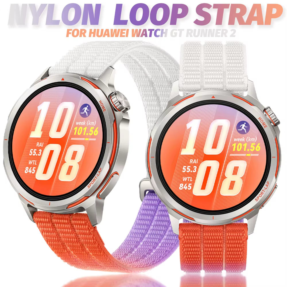 Bracelet de montre 22MM pour Huawei Watch GT Runner 2