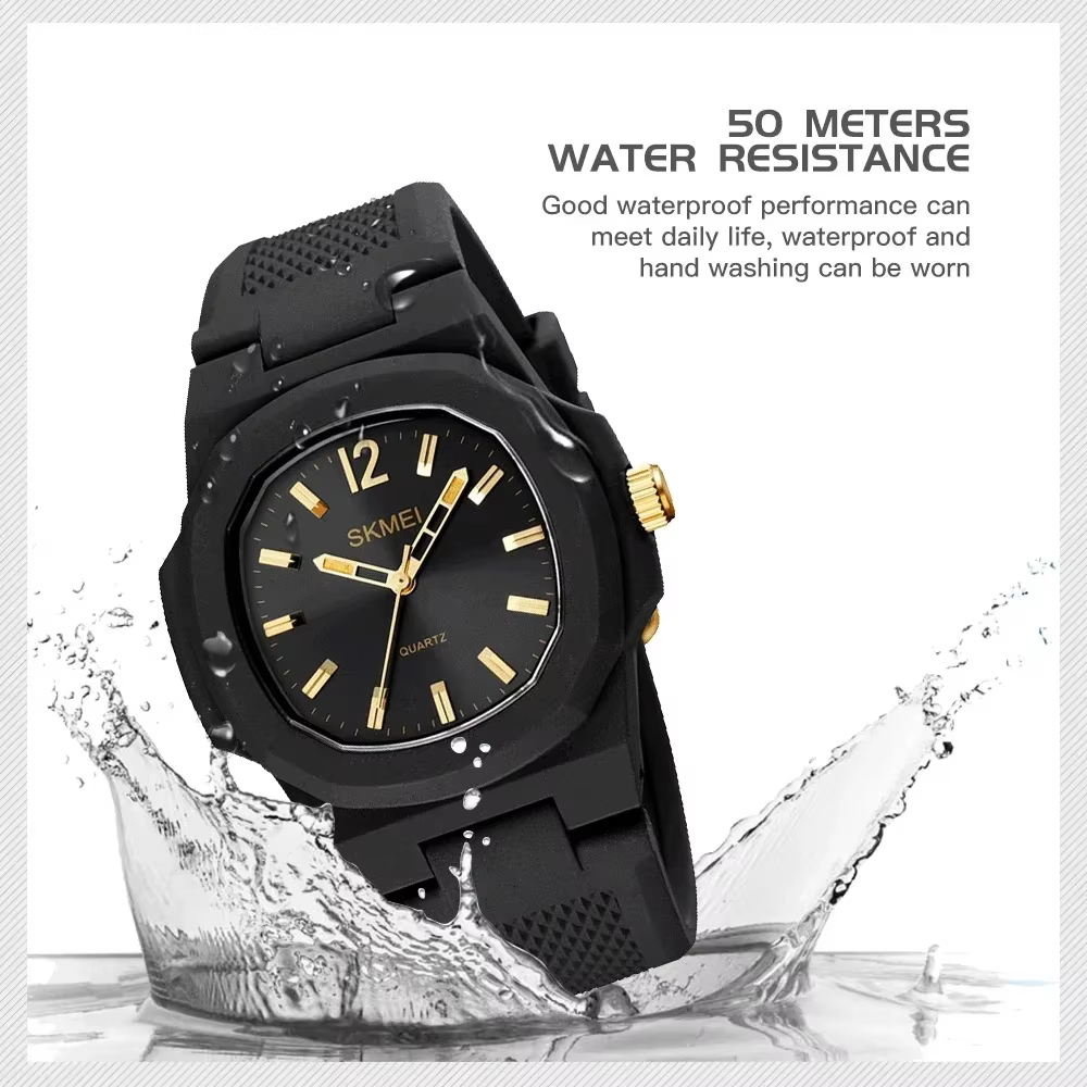SKMEI 1717 temps mâle horloge étanche relogios masculinos décontracté hommes montre à Quartz mode Sport