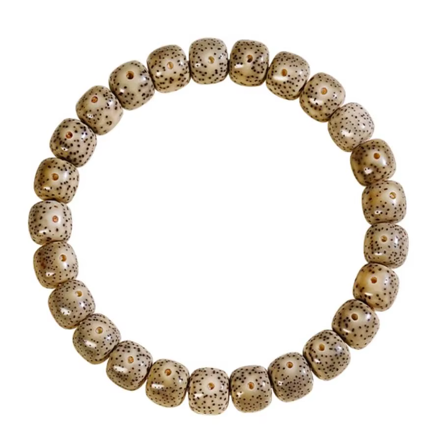 Bracelet de perles Rudraksha fait à la main, bracelet à boutons de manchette pour hommes, perle de prière du Ramadan, méditation pour femmes, cadeau de vacances, usage quotidien