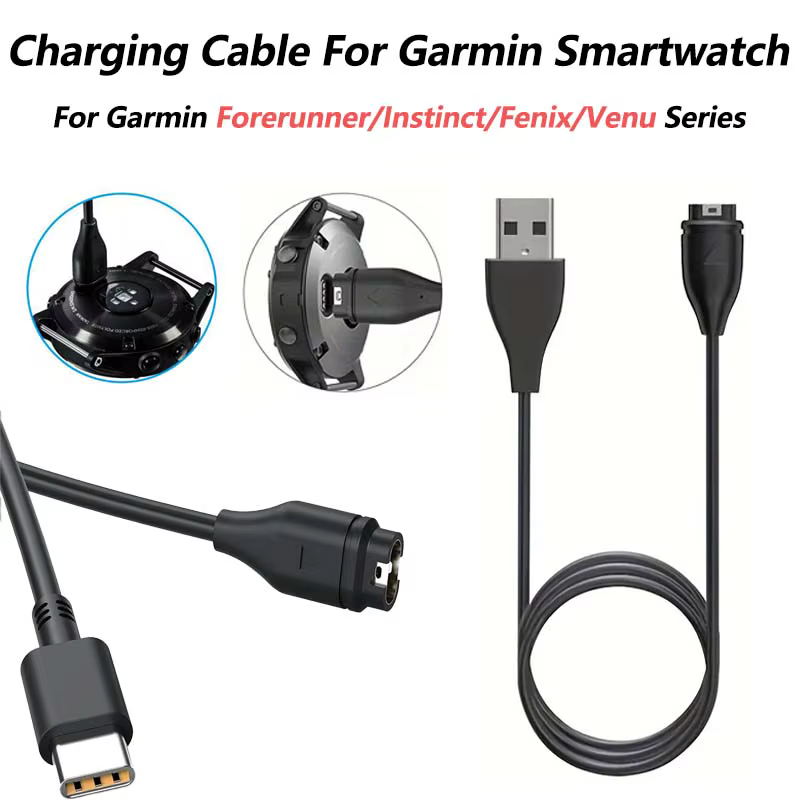 Chargeur pour montre intelligente Garmin Approach S10 S12 S40 S42 S50 S60 S62 S70