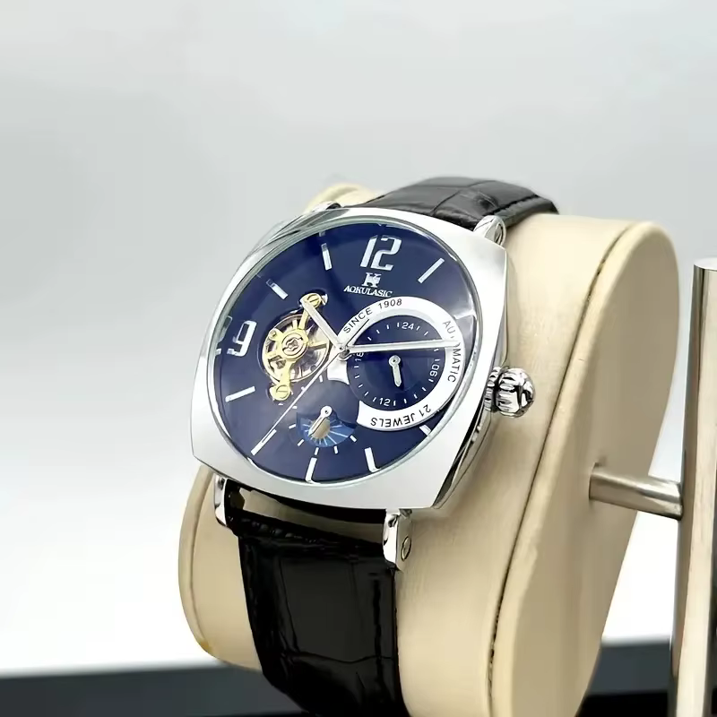 Montre mécanique pour homme rétro | Élégant