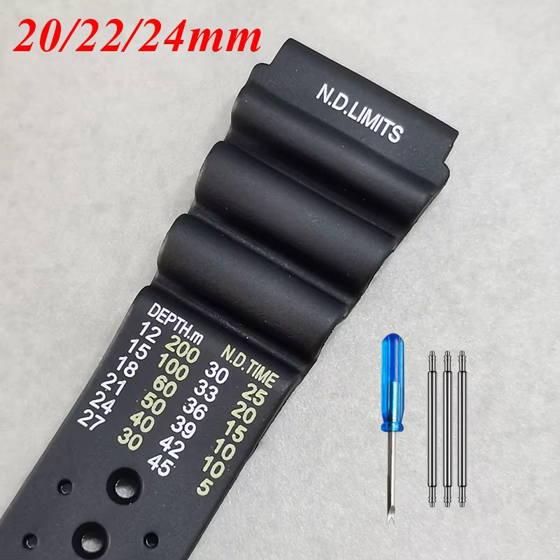 Bracelet de montre en Silicone pour Citizen Promaster