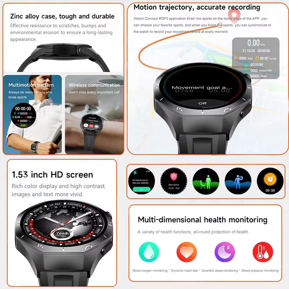 Montre connectée LAXASFIT 1