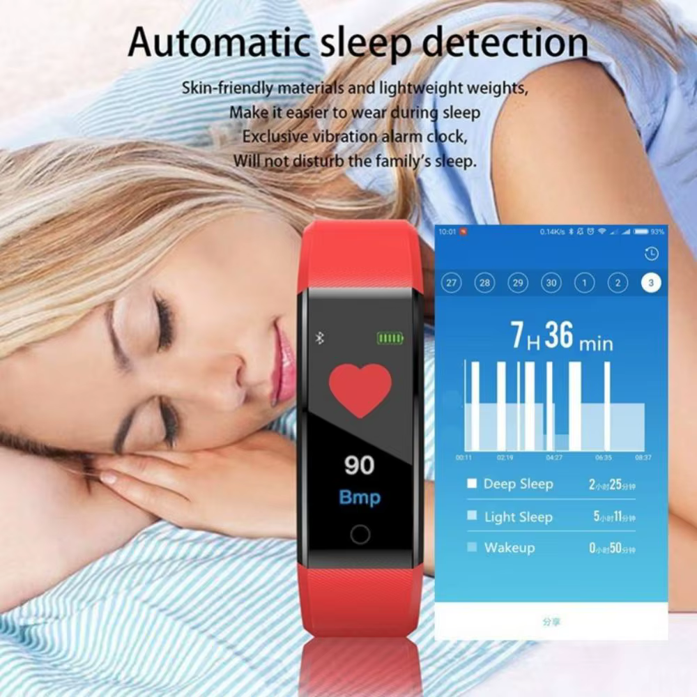 115plus montre intelligente hommes femmes Fitness Tracker Sport