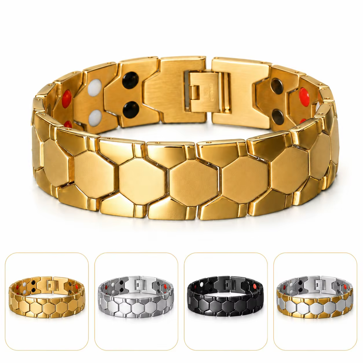 Bracelet magnétique détachable, design polyvalent et tendance, accessoire de personnalité, bijou populaire transfrontalier, cadeau