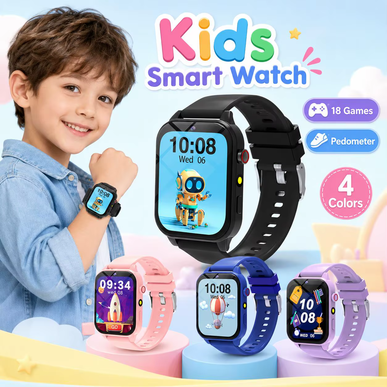 Montre connectée pour enfants