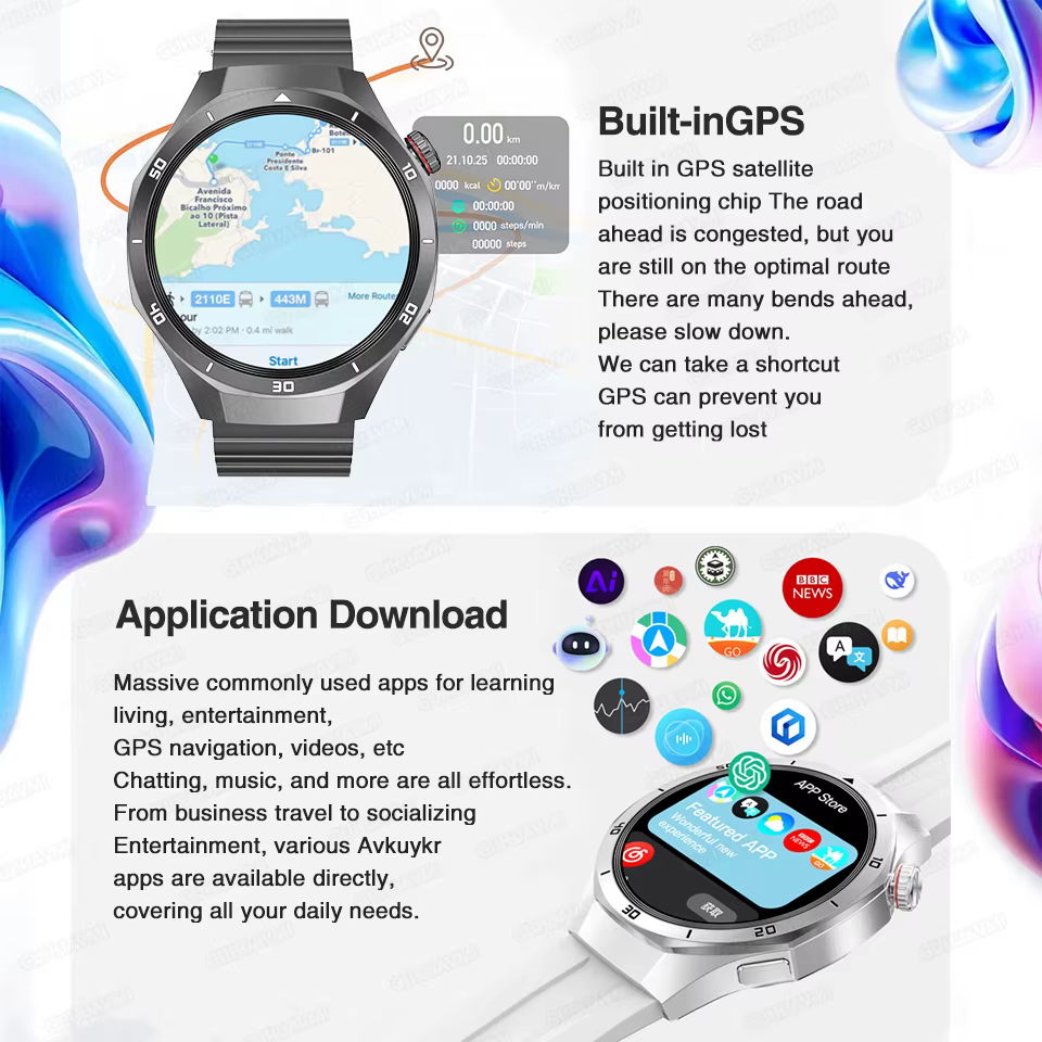 Nouvelle montre connectée 5 Pro 2026 avec GPS