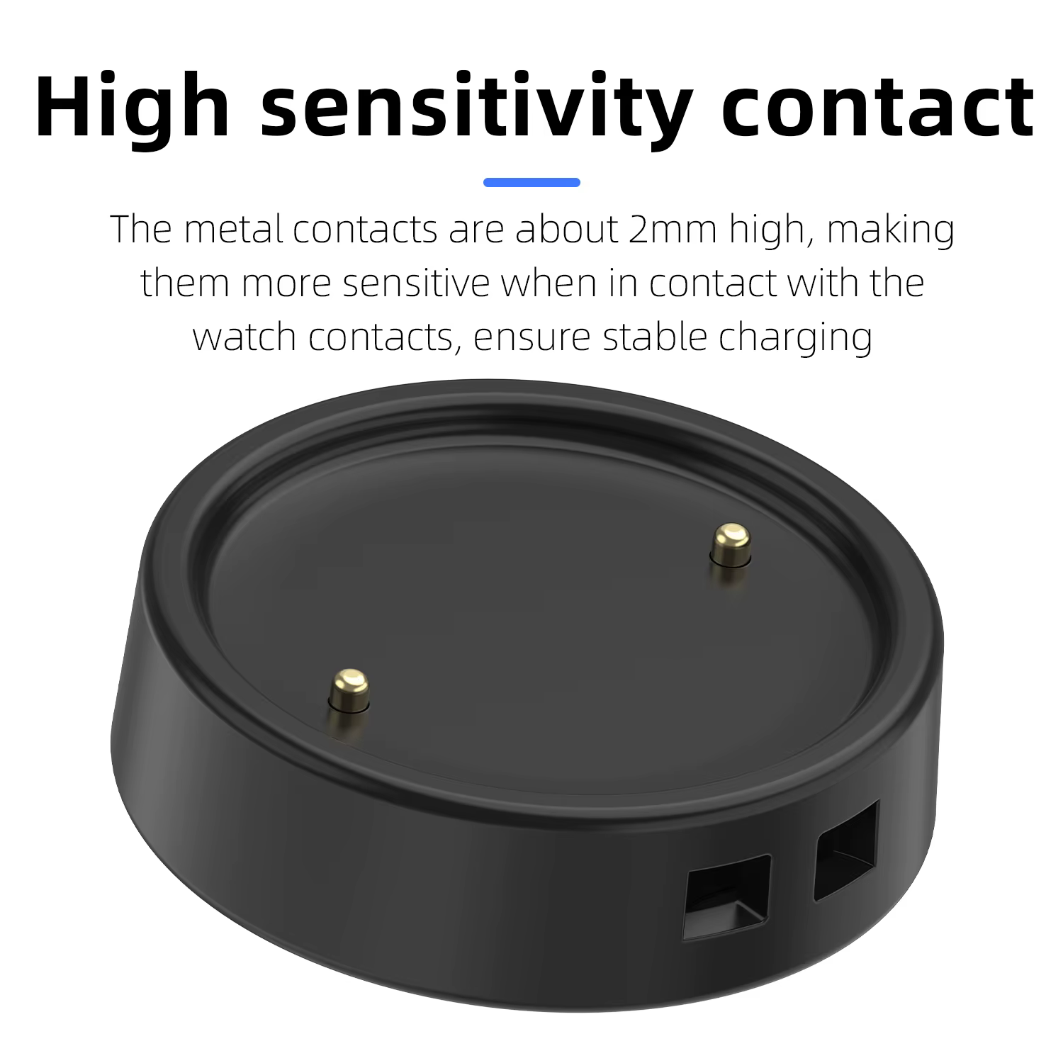 Chargeur de montre connectée USB de remplacement pour Amazfit Active2/GTR3/GTS3/GTR4/GTS4