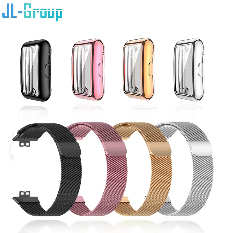 Bracelet en métal pour montre Huawei
